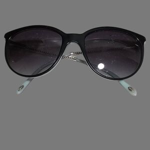 Vintage Tiffany & Co. TF-4087B Sunglasses Black/Aqua Frames See Description